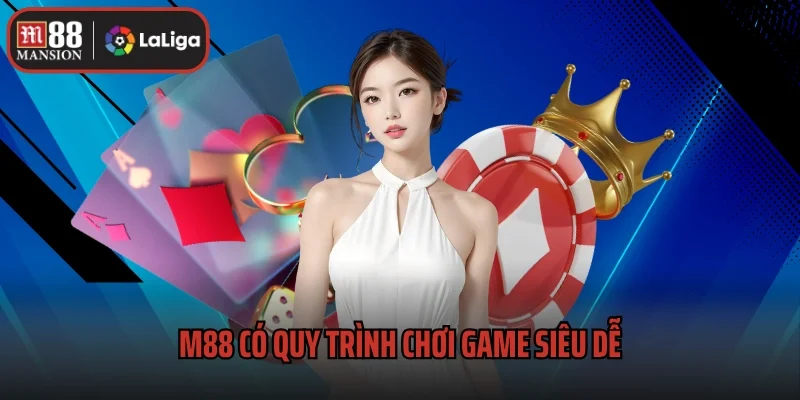 Giới thiệu M88 có quy trình chơi siêu dễ